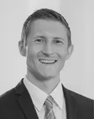 Profilfoto von Herrn Marco Wölfle in schwarzweiß.